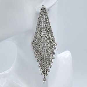 Long Crystal Earrings #2532